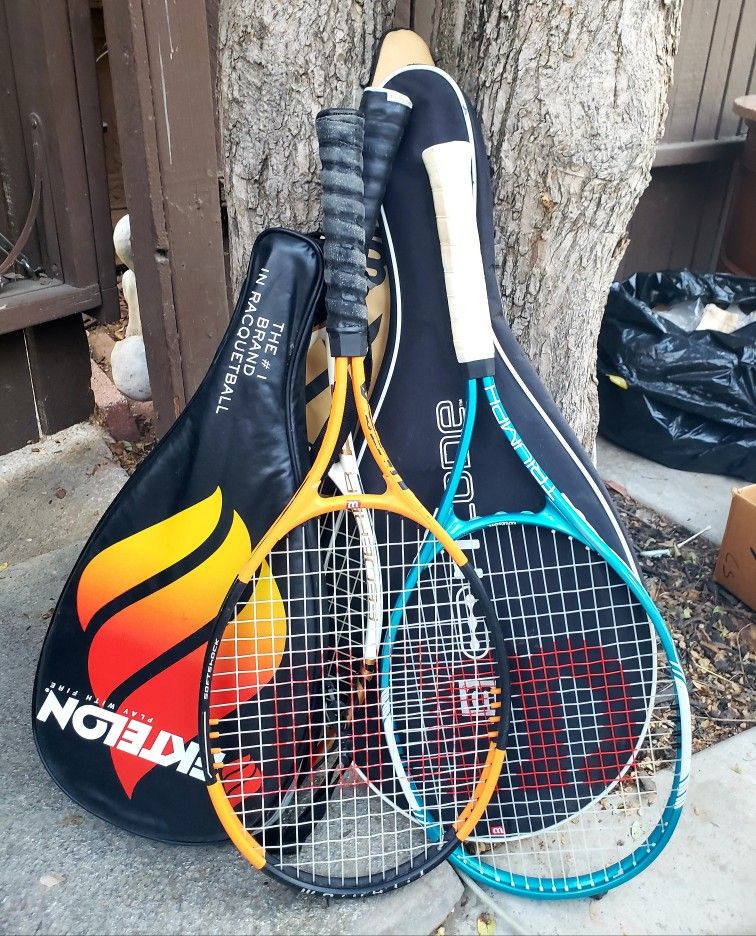 Tennis Rackets & Racketball - Great Condition
