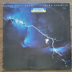 DIRE STRAITS Love Over Gold Vinyl LP 1982 US Pressing 1-23728 Mark Knopfler