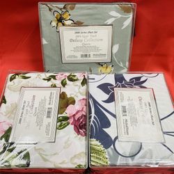 4 PIECES SHEET SET  All SIZES 