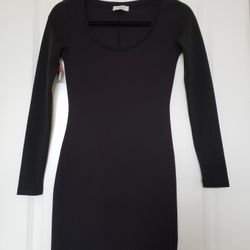 NWT BABATON BLACK JERSEY DRESS SIZE XS