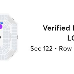 Morgan Wallen 6 Tickets @Cost Section 122 Row 12