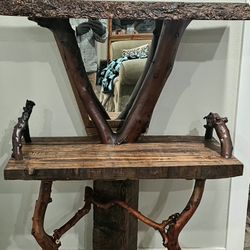 Handmade Wooden Shelf 