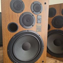 Time Capsule" Fisher D-12 Tower Speakers (1 owner)