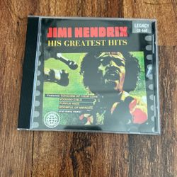 CD. Jimi Hendrix. His Greatest Hits