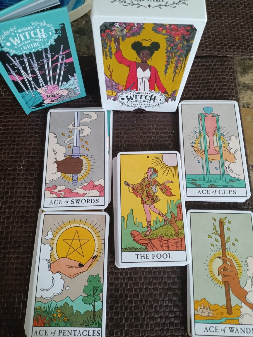 Modern Witch Tarot Deck By Lisa Sterle