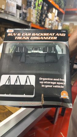 Backseat Trunk Organizer