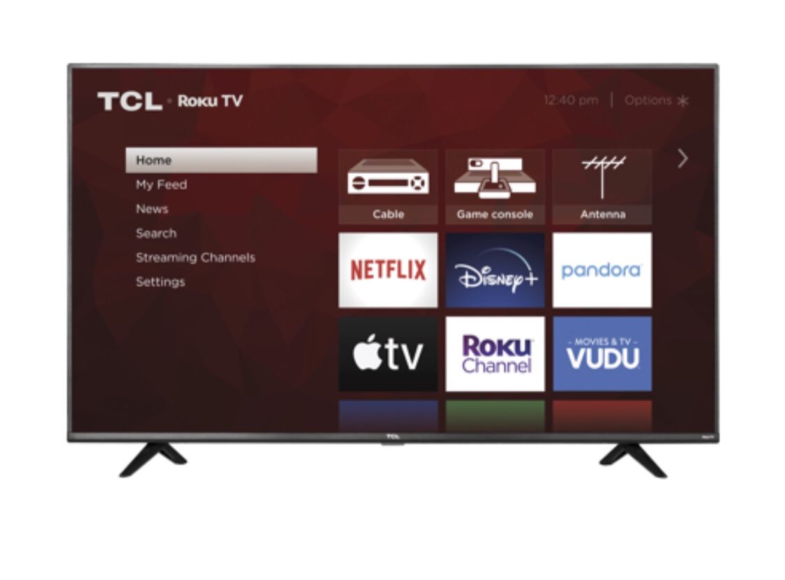 TCL 55” Roku smart TV