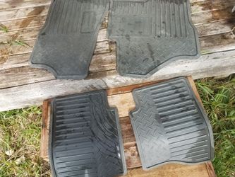 Factory floor mats out of the Silverado
