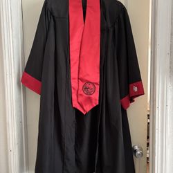 CSUEB Cap, Gown And Stole