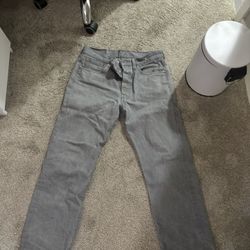 Levi 501’s Grey (size: W33 L30)
