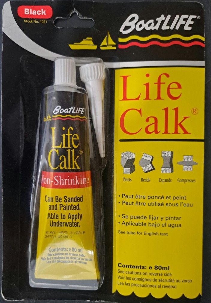 Many Tubes Of Sea Life Calk And Life Seal