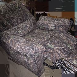 Camouflage Recliner Rocker