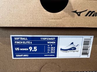 Mizuno Finch Elite 6 Softball Cleats Women's 9.5