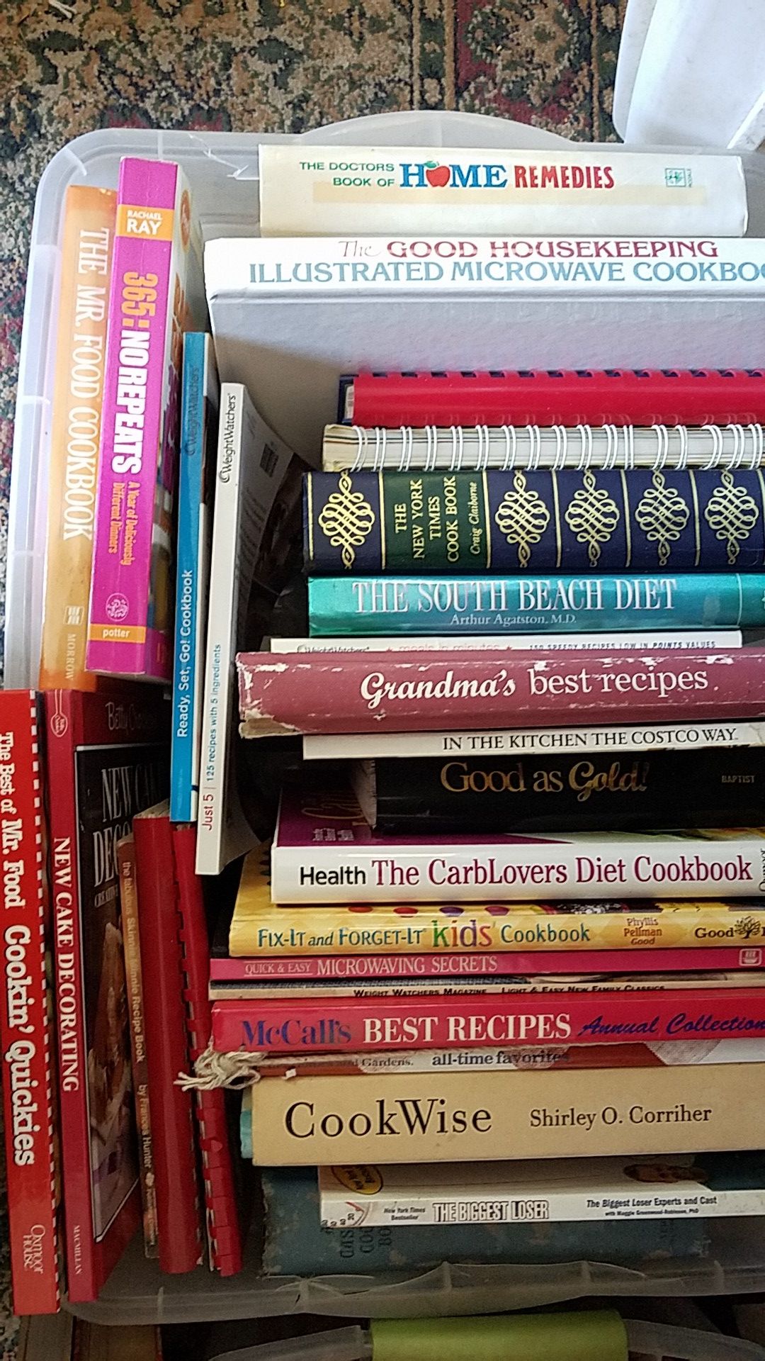 105 cook books