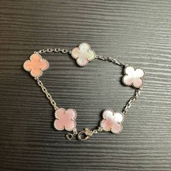 Rose Gold/Pink Van Cleef Bracelet 