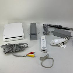 Nintendo Wii Video Game Console RVL-001 White