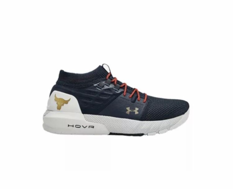 Under Armour Womens Project Rock 2 HOVR Training Shoes Navy (contact info removed)-402 Size 8