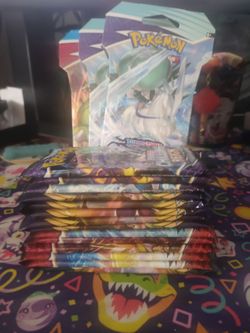 Assortment of Pokemon Packs Lot