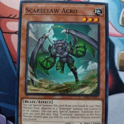 Yu-Gi-Oh Scareclaw Arco (Read Description)
