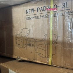 2 Chairs And 1 Table 