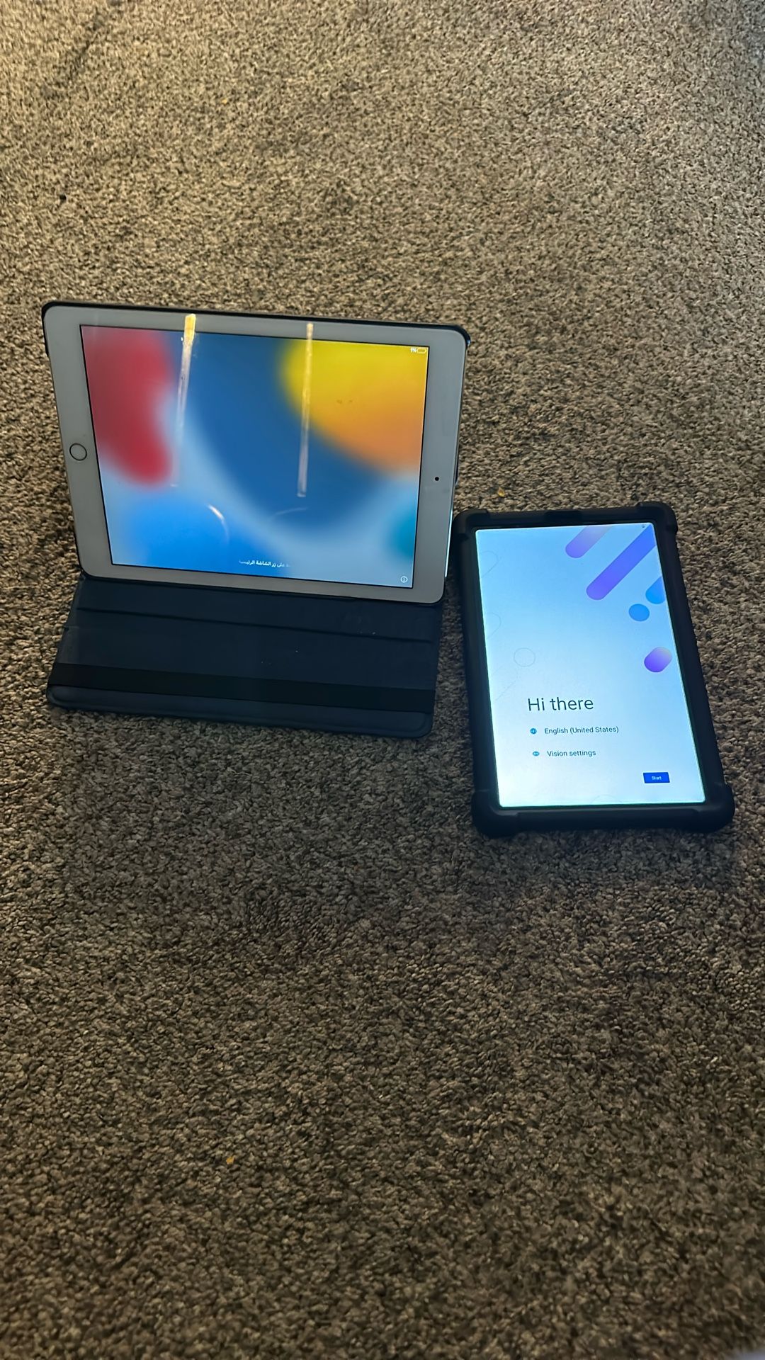 iPad 4 Gen And Levono Tablet