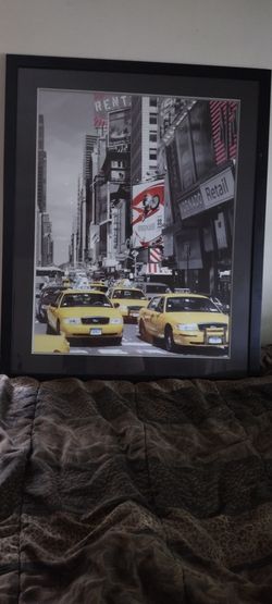 New York Manhattan poster Picture frame 