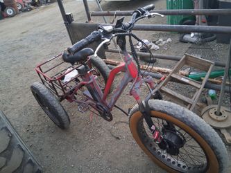 Electric big wheel Tricyle