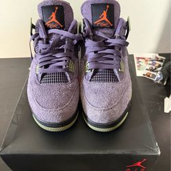 Canyon Purple Jordan 4 Retro - Size 12