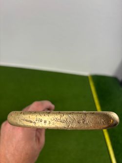 Acushnet Bullseye Brass Putter John Reuter Jr.