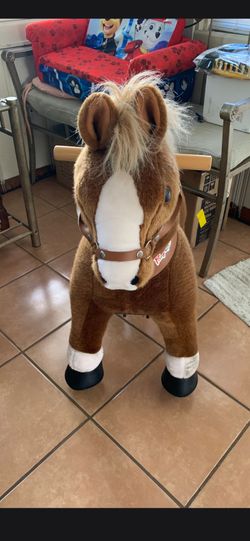 PonyCycle Ride-On Plush Horse Toy