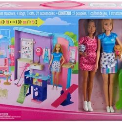 Barbie pet Daycare Play set 30+ Accessories