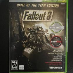 Fallout 3 Game Of The Year Edition (GameStop Exclusive) Xbox 360