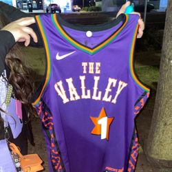 Large PHOENIX SUNS BOOKER JERSEY 