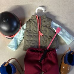 Our Generation 18” Doll Horse Riding Outfit