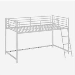 Twin metal bed