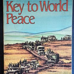 Israel: Key To World Peace by Herbert Vander Lugt 1981 Pages 96 Rare Paperback Book.