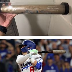 Kike Hernandez Game Used Bat