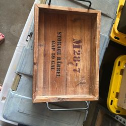 Tray Wooden 
