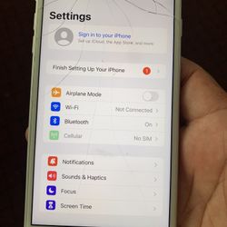 Working Perfect my Fine.  Cracked Back And Front. Read Description 