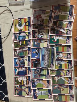 Lot of 29 Stars and Stripes baseball USA cards 2016? 2017