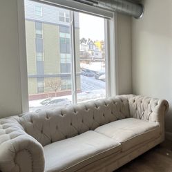 Beige Couch / Sofa