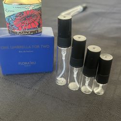 One Umbrella For Two Decants 