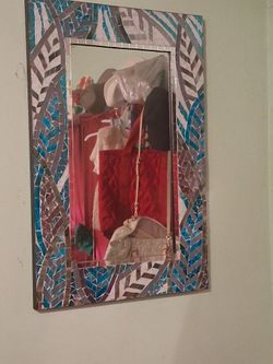 Mirror With Crystals