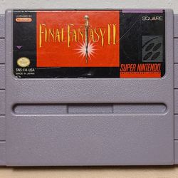 Final Fantasy II for Super Nintendo 