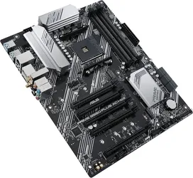 ASUS Prime B550-PLUS AC-HES AMD AM4 (3rd Gen Ryzen) ATX Motherboard (Dual M.2, PCIe4.0, WIFI5, 1Gb Ethernet, SATA 6 Gbps, USB 3.2 Gen 2 Type-C, Front 