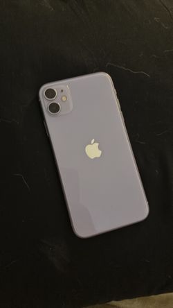 Purple iPhone 11