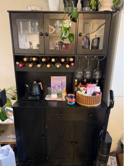 Kitchen pantry wine /coffee bar