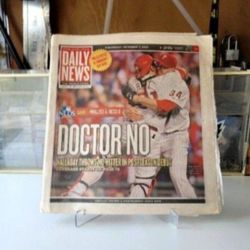⚾️ 2010 Philadelphia Daily News Newspaper 