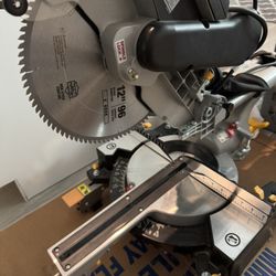 12 inch dual bevel sliding compound mitre saw