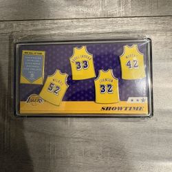 Lakers Showtime Retired Pins